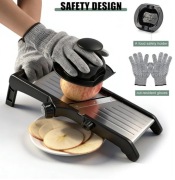 Szatkownica do warzyw – 7 w 1 regulowana mandolina ze stali nierdzewnej 