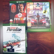 THE CREW 2, Burnout Paradise, FIFA 18