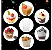 Pucharki na deserki deserów 120ml 50szt