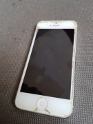iPhone 5 - srebrny / Apple A1429 - rozbity ekran