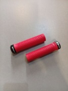 Gripy Uchwyty mankiety na kierownica Rowerowe MTB czerwone