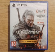 Wiedźmin 3 Dziki Gon Edycja Kompletna na Playstation 5 PS5 PL (nowa)