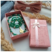 Komplet biżuterii, bransoletki pierścionek, kryształki hematyt stal +GRATIS