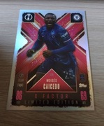 Karta X factor Caicedo 