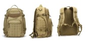 PLECAK TURYSTYCZNY Taktyczny w góry SURVIVAL MOLLE 36-55l 1000D sand