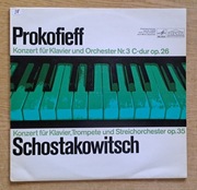 Prokofieff  / Schostakowitsch – Konzert Für Klavier Und Orchester - LP