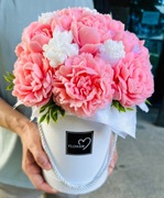 Kwiaty z mydła ręczna praca