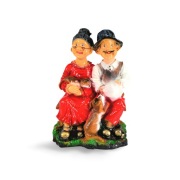 Figura Dekoracja Babcia z Dziadkiem