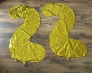 Balony numer 22 dwadzieścia dwa, duże 100 cm, kolor złoty