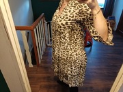 Sukienka w panterkę