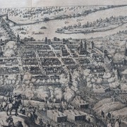Frankfurt Oder Słubice.Oryginał.1647 rok.Oblężenie przez Szwedów.