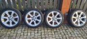 Komplet alufelg 17 cali BMW i opon letnich Bravuris 5 HM