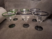 Meksykańskie kieliszki do margerity/martini