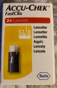 Accu-Chek FastClix lancety 24szt. (4 bębenki)