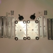 Konsola stalowa do bramy rolowanej dużej 