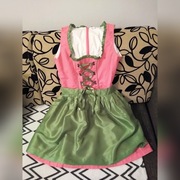 Skandynawski folk sukienka r.M 