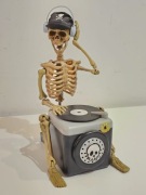 DJ Szkielet figurka dekoracyjna interaktywna