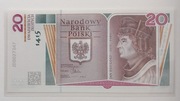 20 zł złotych - 2015 r. - Jan Długosz -  stan 1 UNC