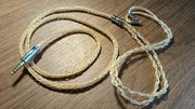 Kabel słuchawkowy ivipQ-529, z końcówkami MMCX, jack 4.4mm