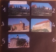 KARTY TEL/zes .65  / SANDOMIERZ /karta 1 mat słabszy  stan /do wyboru /!!!!