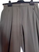 Eleganckie spodnie Marks & Spencer, kolor głęboki khaki