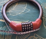 Zapięcie rowerowe, motocyklowe Anti-Sheft bezkluczowe