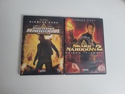 Film DVD SKARB NARODÓW & Skarb Narodów 2 Księga Tajemnic Komplet