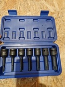 KLUCZE WPUSTOWE TRZPIENIOWE UDAROWE TORX 1/2 T30-T70 NASADKI 78 MM 7 EL