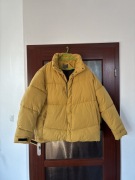 Kurtka żółta watowana męska