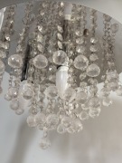 Żyrandol lampa sufitowa plafon kryształki wiszące