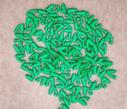 LEGO 50 sztuk - łodyga / roślina - 1566 - ementy mix 