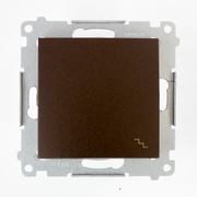 Włącznik schodowy z piktokramem brąz mat simon54 nowy DW6.01/46