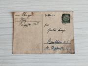 Bytom/Beuthen archiwalna kartka pocztowa 1938 rok