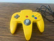 Nintendo N64 kontroler pad joystick N64 pad żółty zregenerowany