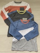 Marks&Spencer 3pak koszulka długi rękaw r. 92 98