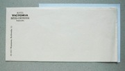 Warszawa.Hotel Victoria -koperta (rozmiar 10,6 x 21,9 cm ) i papier firmowy
