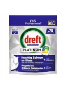 Dreft Platinum All in One Lemon kapsułki do zmywarki 75 szt