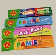 Zestaw Gry karty puzzle na pamięć gra edukacyjna dla najmłodszych