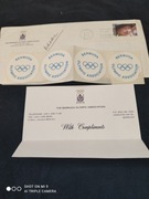 Naklejki Komitetu Olimpijskiego Bermudów unikat!