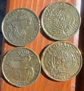 Moneta kolekcjonerska dukat Jan III Sobieski ioan d.g rex polonie