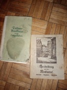 stara niemiecka encyklopedia 1940+album Heidelberg  że zdjęciami 