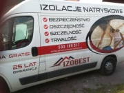 agregat do piany pur z samochodem z platformą