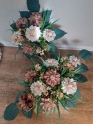 Komplet nagrobny zestaw stroik bukiet 