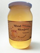 Miód AKACJOWY ODSKLEPINOWY 1,2kg Miodobranie - CZERWIEC 2025r