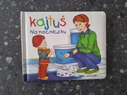 Kajtuś na nocniczku krążka dla malucha