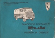 Instrukcja obsługi Żuk (1989)
