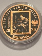 Zygmunt III Waza. Miedź fi 32 mm. 2012 Gyges