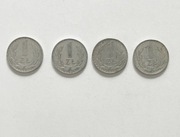 Moneta 1 zł złoty 1977 CZTERY SZTUKI