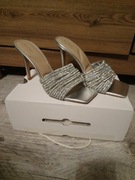 Aldo Marielle silver klapki r. 41