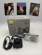 Aparat Cyfrowy Nikon Coolpix A100 Digicam 20,1mpx piękne vintage fotki retr